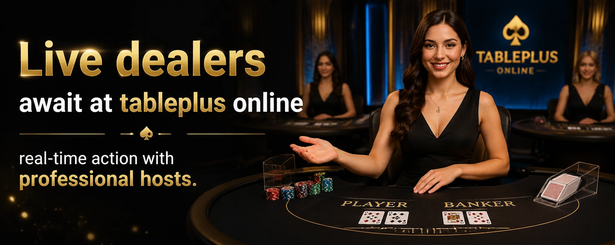 TABLEPLUS live casino table room