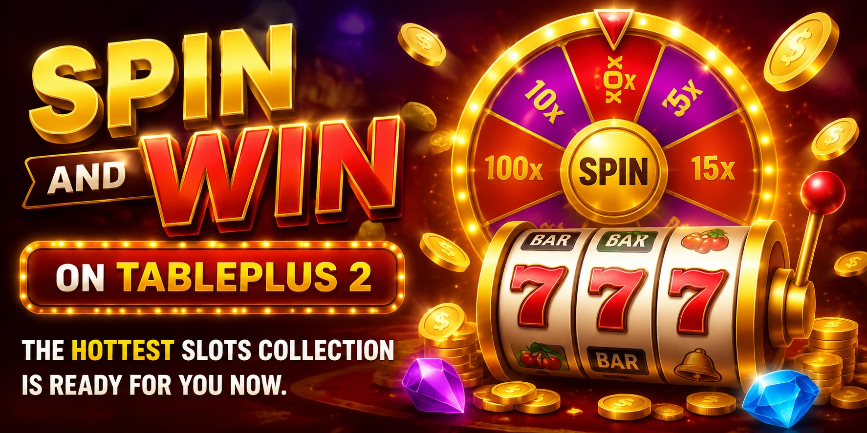 TablePlus slot category preview 3